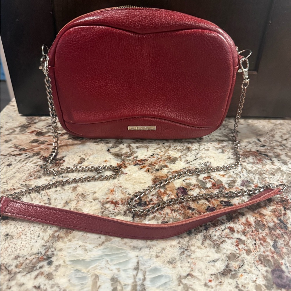 *GENTLY USED* Fabiola Red Crossbody Bag with Strap